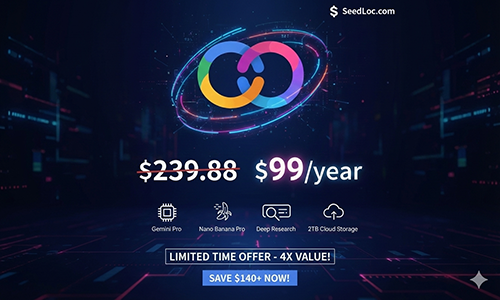 告别翻车：Google Gemini 官方4 折大促$99/年，养出你的专属 AI 生产力